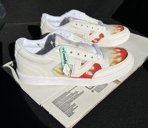 vans lowland cc flame yellow