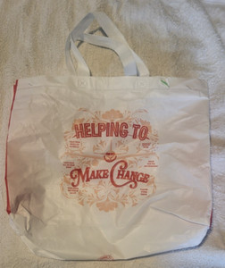 ECO FRIENDLY REUSABLE DUTY FREE BAG - HELPING TO MAKE CHANGE