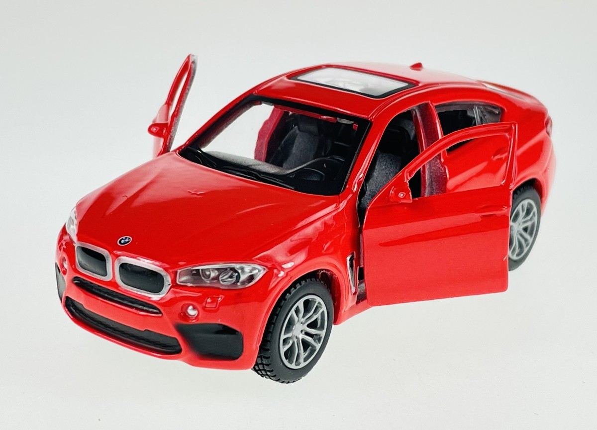Maisto 1/42 BMW M6ミニカー MAISTO BMW X6 M F16 RED 1 42 DIE CAST METAL MODEL PULL BACK