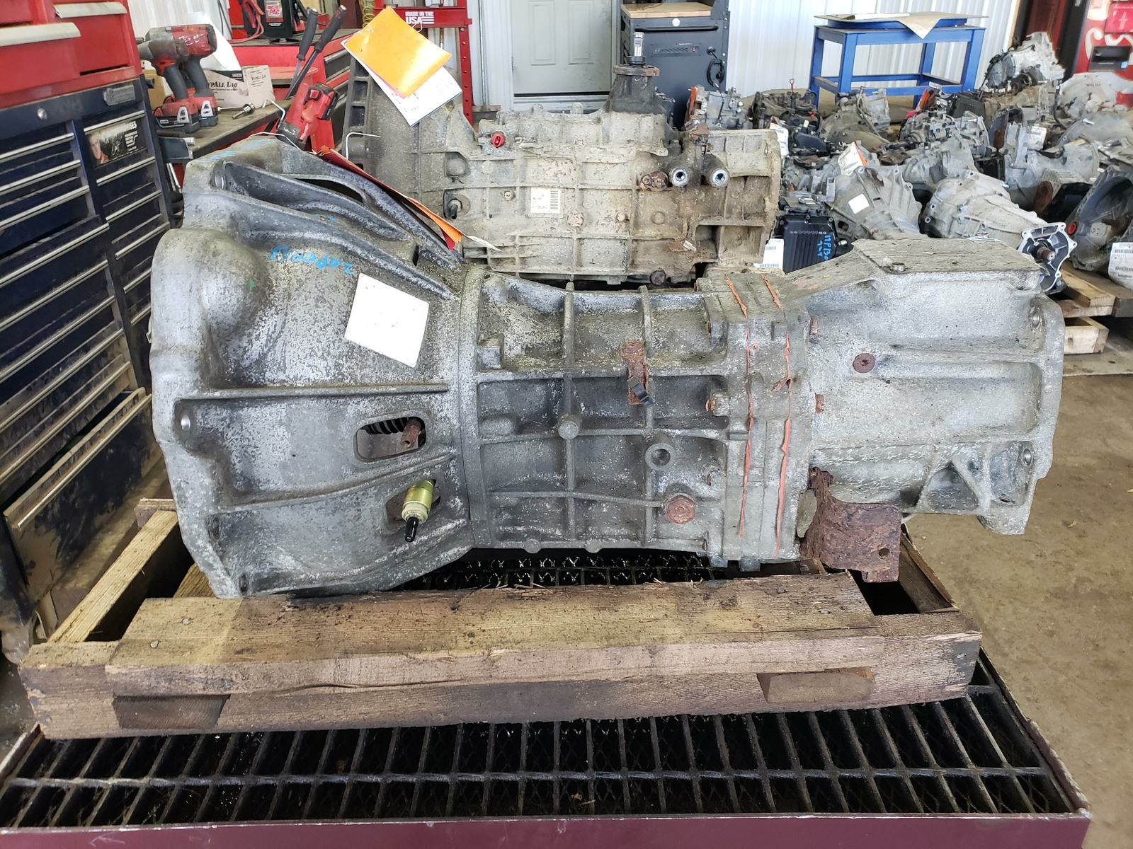 2005 GMC CANYON 4X4 5 SPEED MANUAL TRANSMISSION ASSEMBLY 116621 MILES