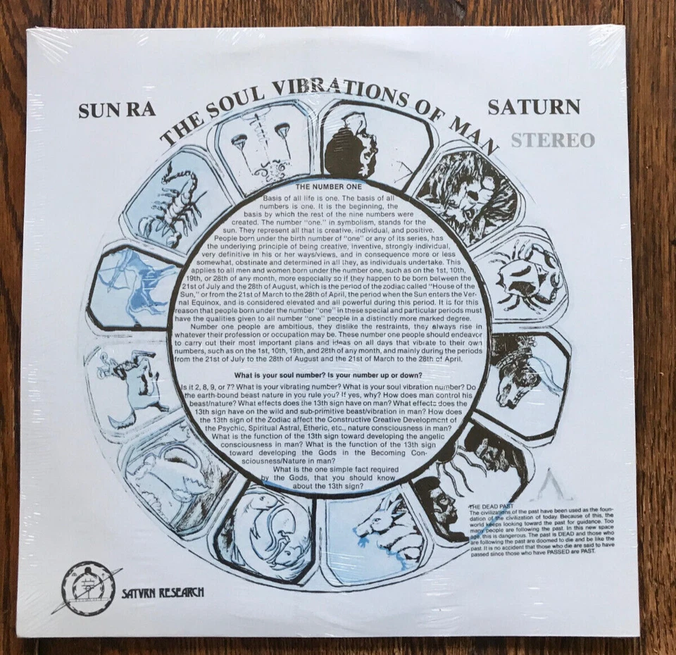 Sun Ra The Soul Vibrations of Man LP John Gilmore John Coltrane Albert Ayler - Image 2 of 2