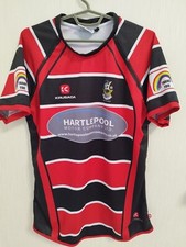 Sz L adult Redcar rugby jersey Krusada shirt 100 years