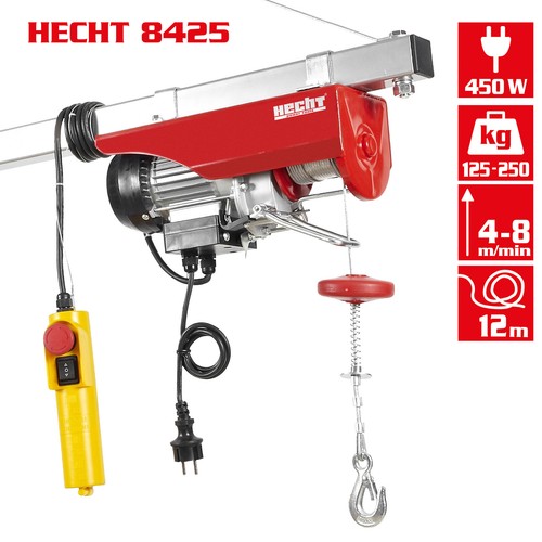 Elektrische Seilwinde 1300W - Kabellose Motorwinde Bis 800kg, 12m Stahlseil, Überhitzungsschutz