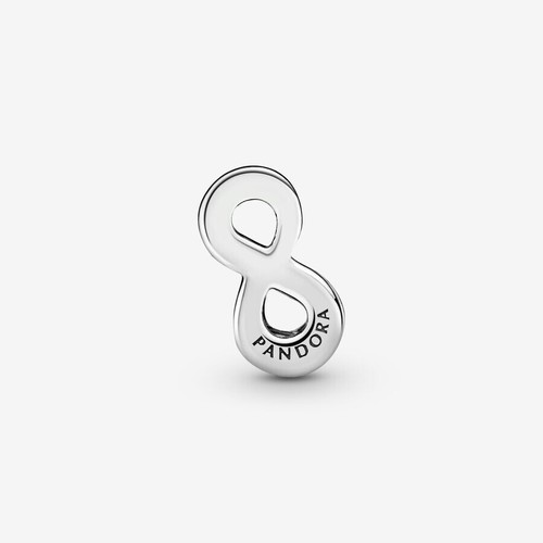 New Genuine Pandora Silver Reflexions Sparkling Infinity Clip Charm 797580CZ - Picture 2 of 11