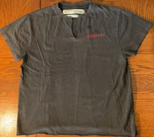 Off-White Black Analog Art Dad T-Shirt, Victor Abloh, 2013, X-Small, Pre-Owned