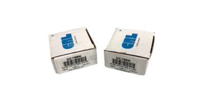 CRL UC79BN BRUSHED NICKEL FIXED PANEL U-CLAMP - LOT OF 2