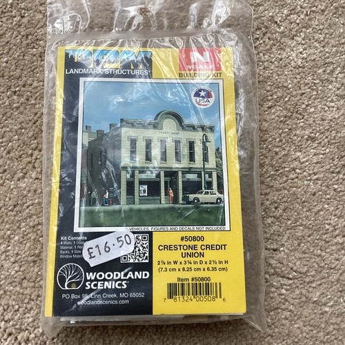 Cooperativa de crédito Woodland Scenics 50800 N Gauge Crestone | Zustand: New