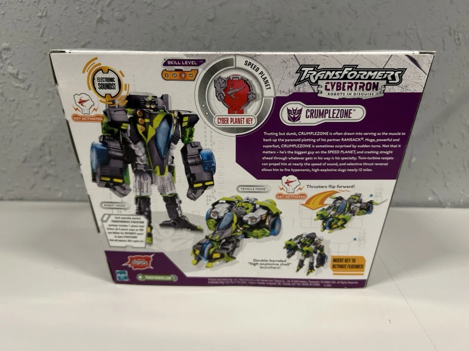 2004 Hasbro Transformers Cybertron Crumplezone Action Figure - Image 3 of 4
