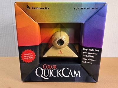 Connectix Vintage Color QuickCam Camera For Macintosh - NEW SEALED BOX