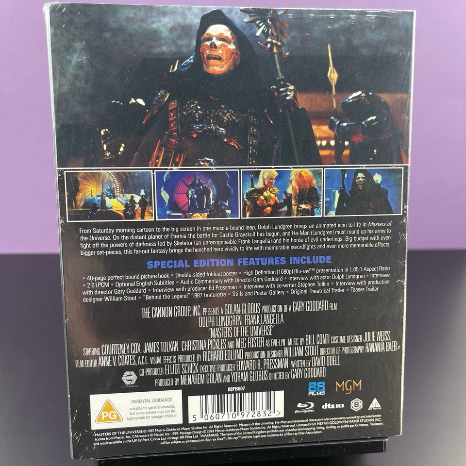 Masters Of The Universe (Blu-ray, 1987) 88 Films Deluxe Collector's Edition OOP - Image 2 of 4