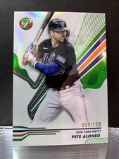 2024 Topps Pristine #190 Pete Alonso Green Refractors #/150