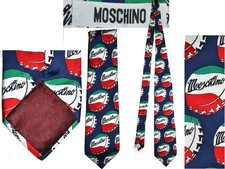 MOSCHINO Tie Man 100% Silk Special Collectors MO15 T0P