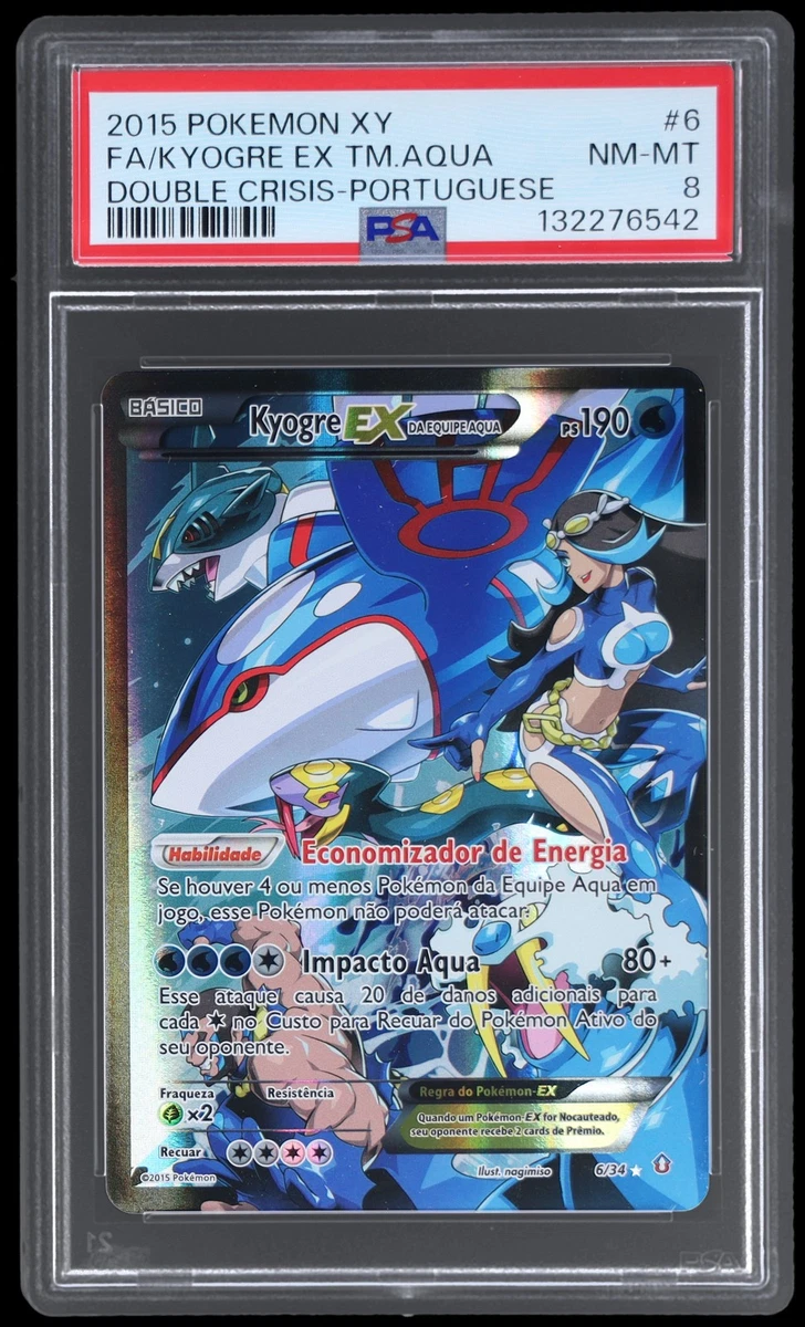 Preços baixos em Jogos de cartas colecionáveis individuais Kyogre