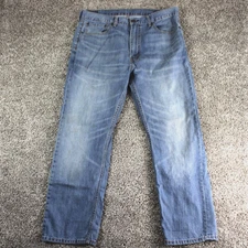 Levi’s 505 Regular Fit Jeans Men’s 38x30 Blue Denim Straight Leg Casual Classic