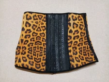 Ann Chery Waist Trainer Size 36 Cheetah Print Brown