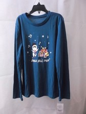 JAMMIES FOR YOUR FAMILIES BOYS CHRISTMAS PJs - JINGLE BELL ROCK - 10/12 -NWT