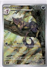 Pokémon Liepard #137/086 SV: White Flare Illustration Rare on eBay