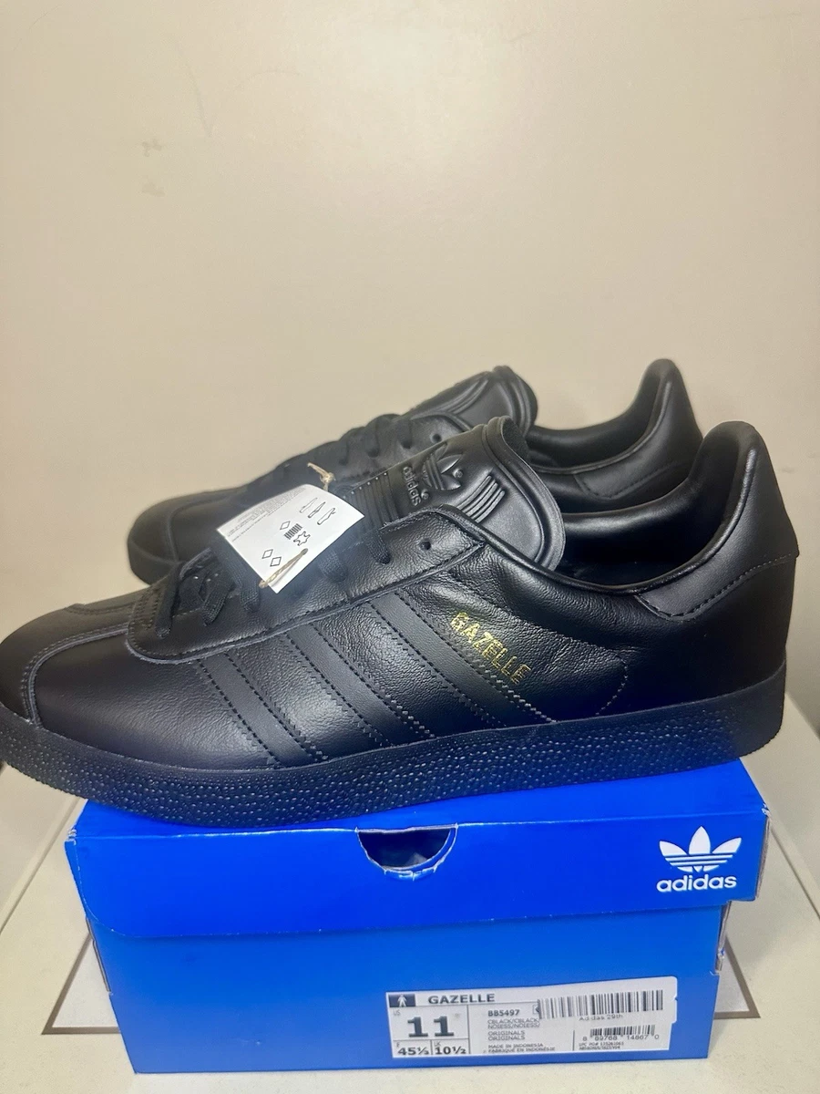adidas Gazelle Triple Black | eBay