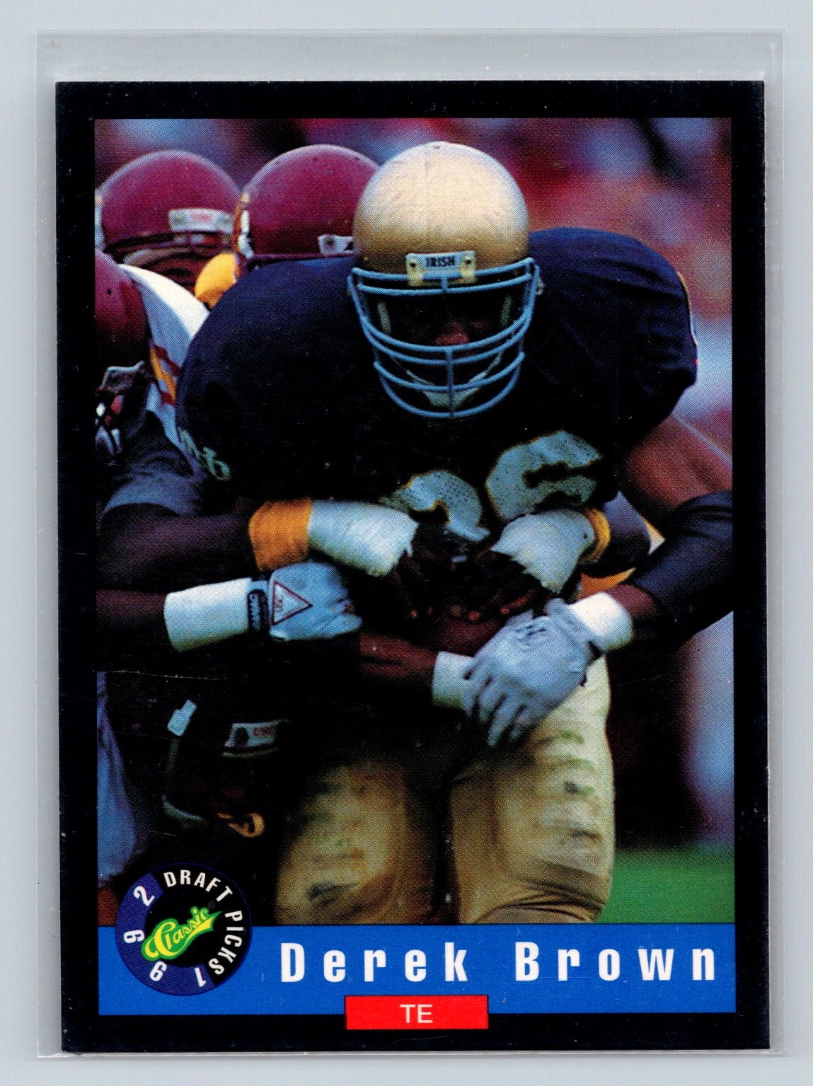 1992 Classic Draft Picks #6 Derek Brown