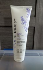 Honest Calm Face Body Lotion Lavender Chamomile 8.5 fl oz