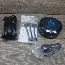 Charge Hub X 3 USB Supercharger 3 Port USB Charger Black