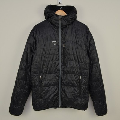 Dynafit Eruption 2.0 Down Black Hooded Jacket Mens Size 50 Large