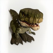 Mattel 2008 D-Rex Animatronic Dinosaur T-Rex WORKS But No Remote Read Desc 