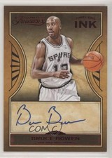 2018-19 Panini Chronicles Timeless Ink Red Bruce Bowen #TT-BB Auto 08ew