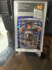 2023-24 Panini Donruss Optic - My House Anthony Black #3 Purple Prizm (RC)