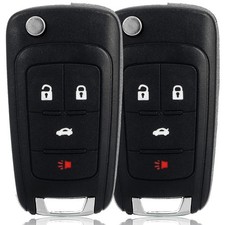 Montgopes Key Fob Keyless Entry Remote Compatible with Chevy Cruze/Camaro/Imp...