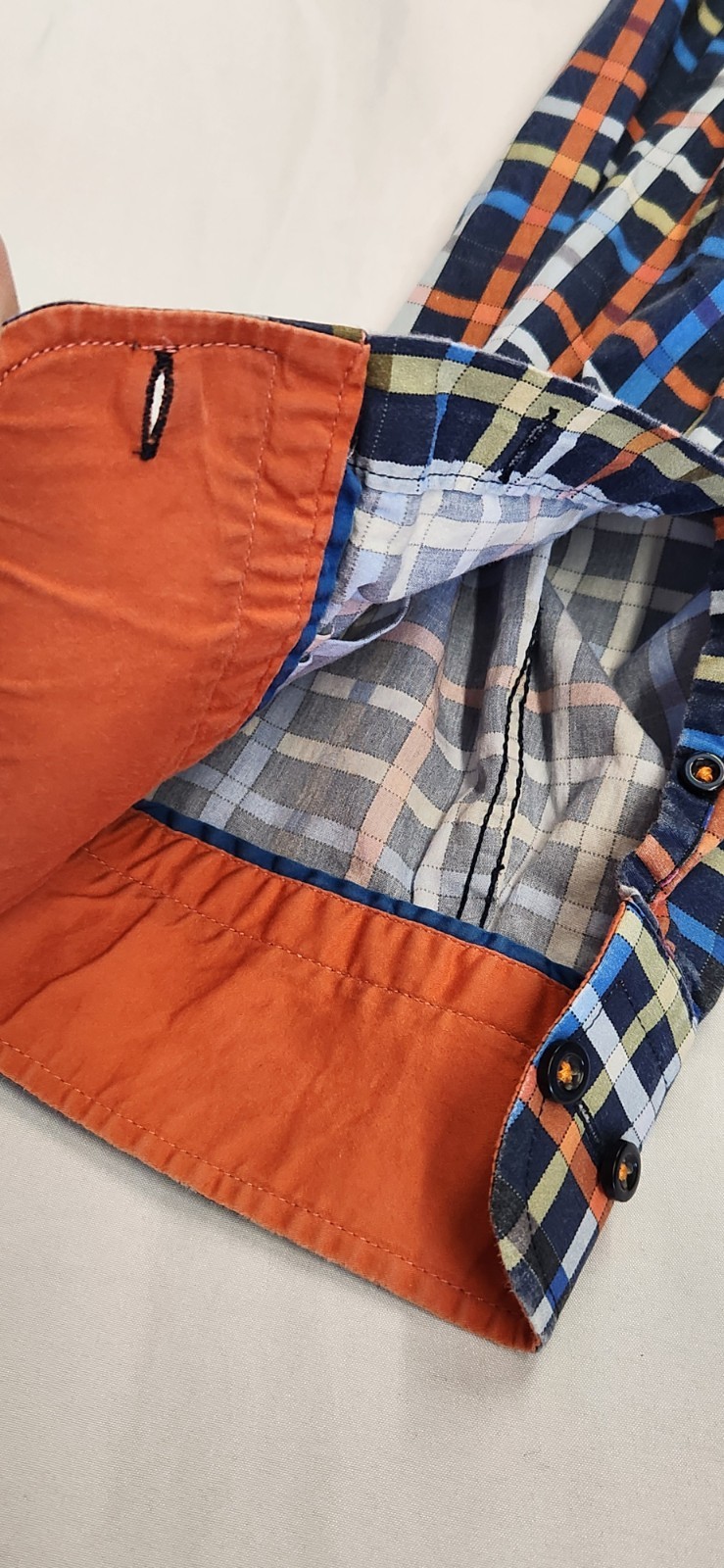 Paul Frederick Vibrant Multi- Colored Windowpane … - image 13