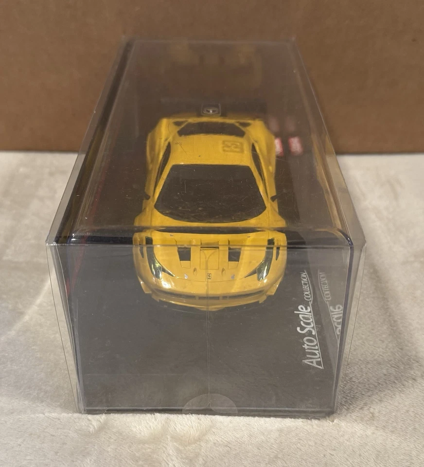 Kyosho Mini-Z Ferrari 458 Italia Autoscale Body MZP222Y Yellow - Image 3 of 4