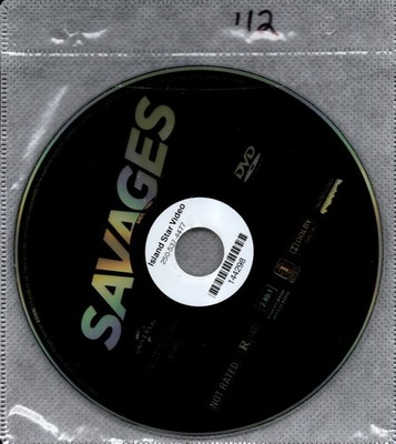 Savages (2012) DVD  *DISC ONLY*  = REGION 1 - John Travolta