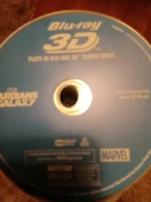GUARDIANS OF THE GALAXY 3D BLU RAY DISC ONLY USED TESTED FREESHIP NOTRACKING