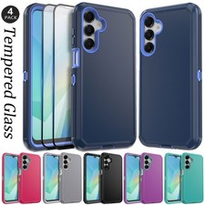 For Samsung Galaxy A17 A16 5G Cell Phone Case Shockproof Cover Screen Protector