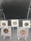 ***SET OF 5 SILVER PROOF GEORGE WASHINGTON QUARTERS***