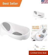 Soak Baby Tub: Ideal for 0-18 with Adjustable Support  Temperature Gauge