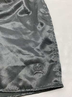 Christian Dior Boxer Shorts Underwear Mens Large Black Satin