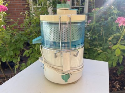 Vintage Oster Automatic Juice Extractor Stainless Steel Model 357-04-B Tested