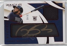 2020 Panini Immaculate Clutch Rookies Relics 19/49 Bobby Bradley #CR-BB Auto nd3