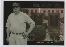 2000 Upper Deck Yankee Legends Monument Park Babe Ruth #MP2 HOF 07rd