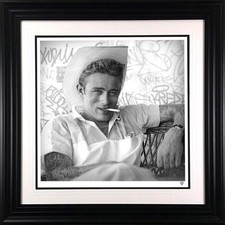 Smoking Gun (James Dean) by JJ Adams. Framed Signed Limited Edition
