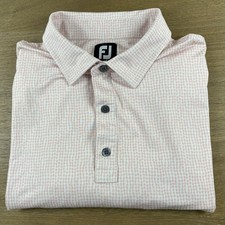 FootJoy FJ Polo Shirt Men  s XL Abstract Geo AOP Performance Golf Stretch