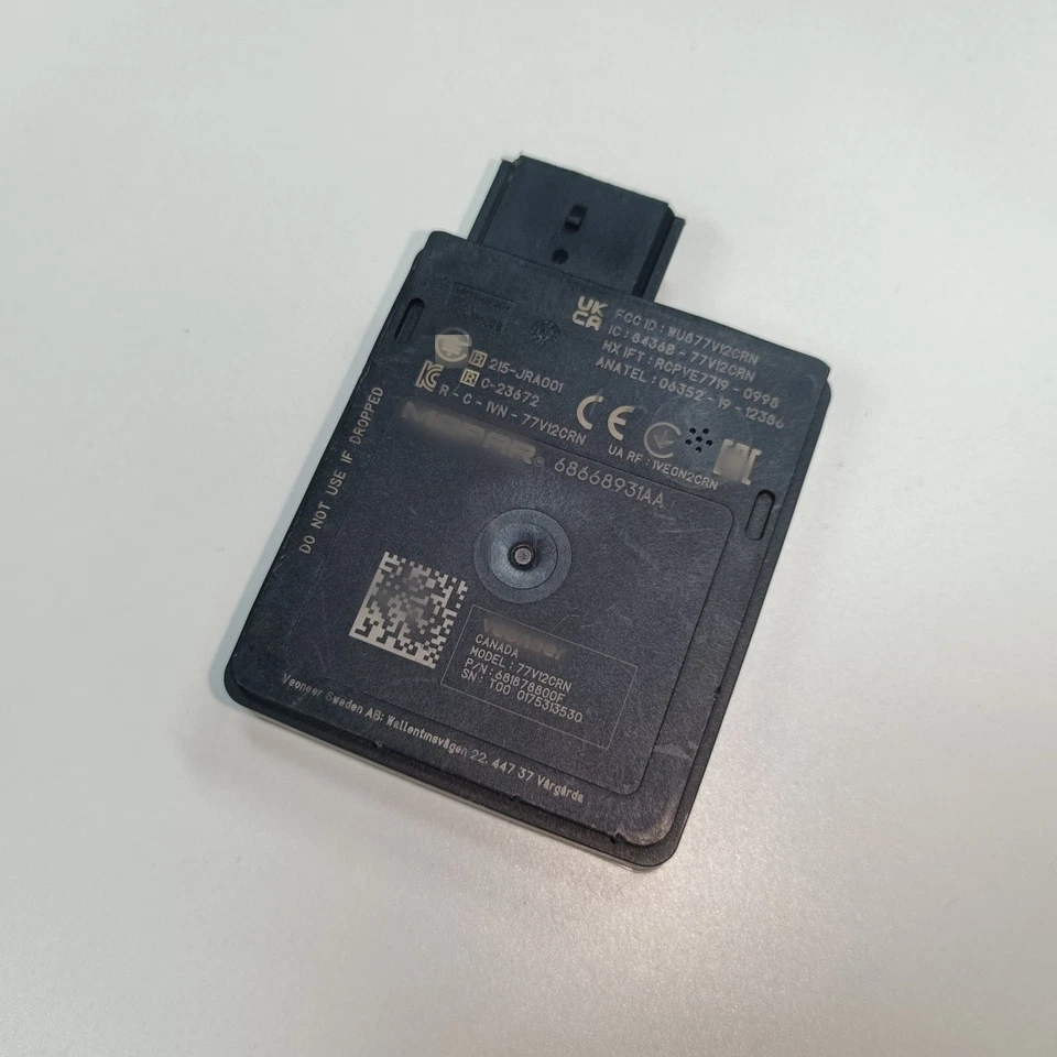 OEM 68668931AA For CHRYSLER PACIFICA VOYAGER REAR BLIND SPOT RADAR MODULE USA Foto 2 de 4