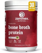 Beef Bone Broth Protein Powder - Grass-Fed Hydrolyzed Collagen French Onion