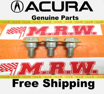 2007 ACURA TSX THERMOSTAT BOLT SET 3 BOLTS COVER HOSE 2.4L ENGINE CAR OEM NEW 07