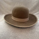 Reproduction Civil War Confederate Slouch Hat Dirty Billy Size 7 1/8