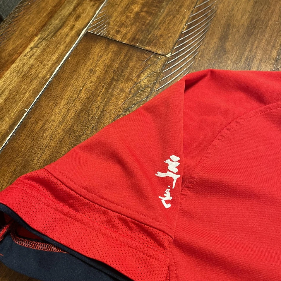 韩国足球队衬衫男式红色足球老虎图案韩国球衣 — 第 4/4 张图片