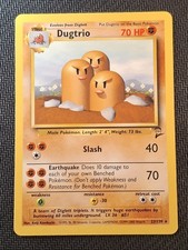 Dugtrio Set Base 2 Carte Pokemon 23/130 Quasi Nuove