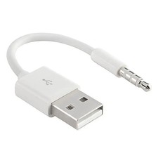 USB Charger Data SYNC Cable for Apple iPod Shuffle 3rd 4th 5th 6th 7th Gen 3.5mm